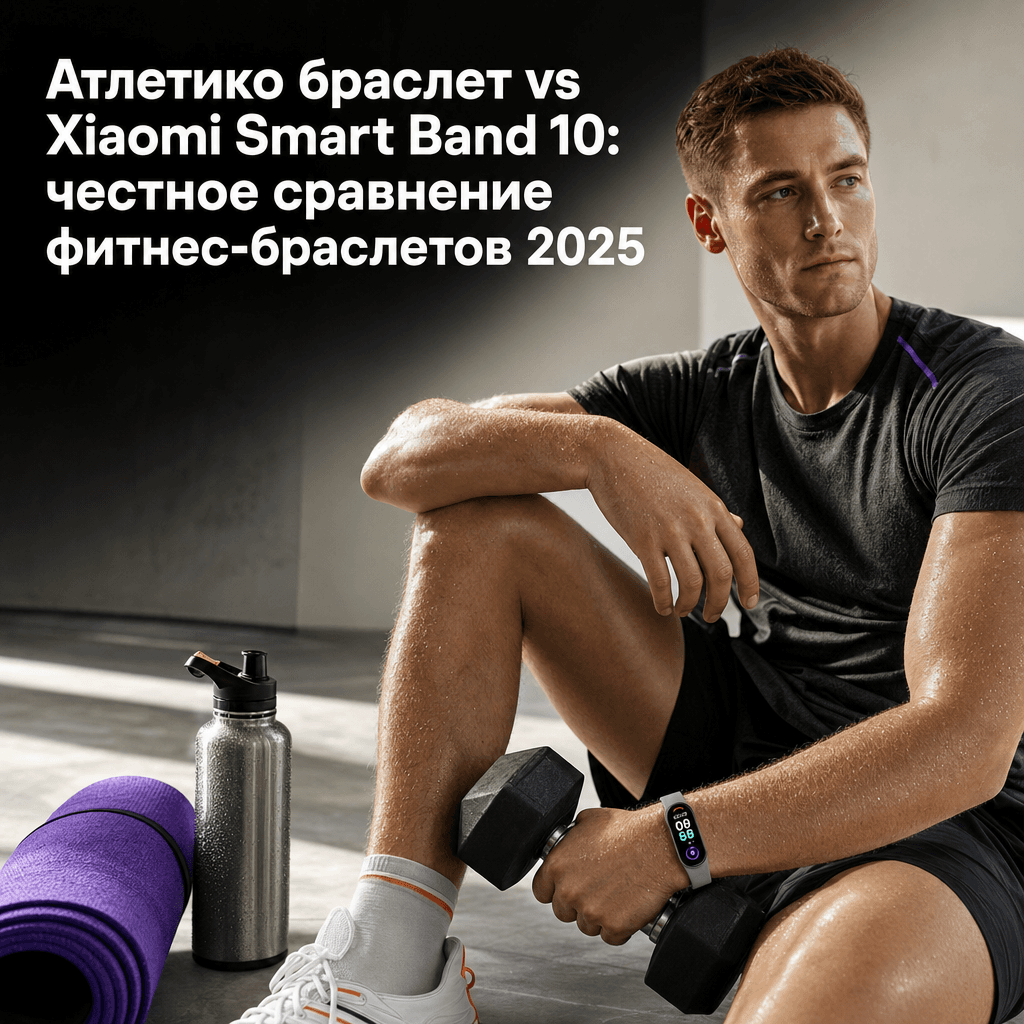 Атлетико браслет vs Xiaomi Smart Band 10: честное сравнение фитнес-браслетов 2025