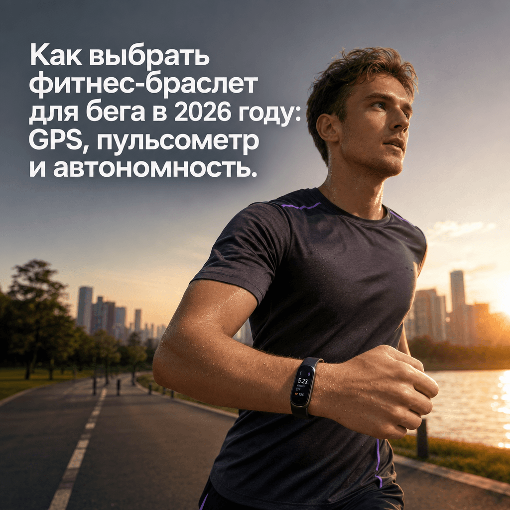 Как выбрать фитнес-браслет для бега в 2026 году: GPS, пульсометр и автономность