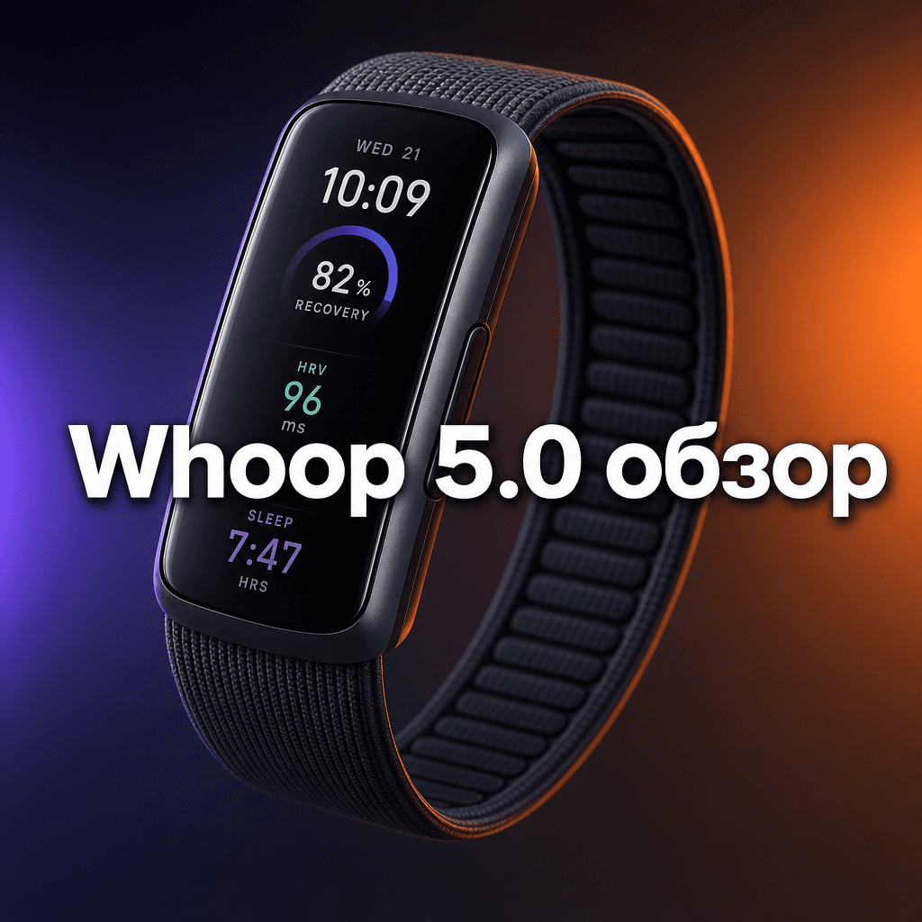 Whoop 5.0 обзор: браслет без экрана для профессионалов