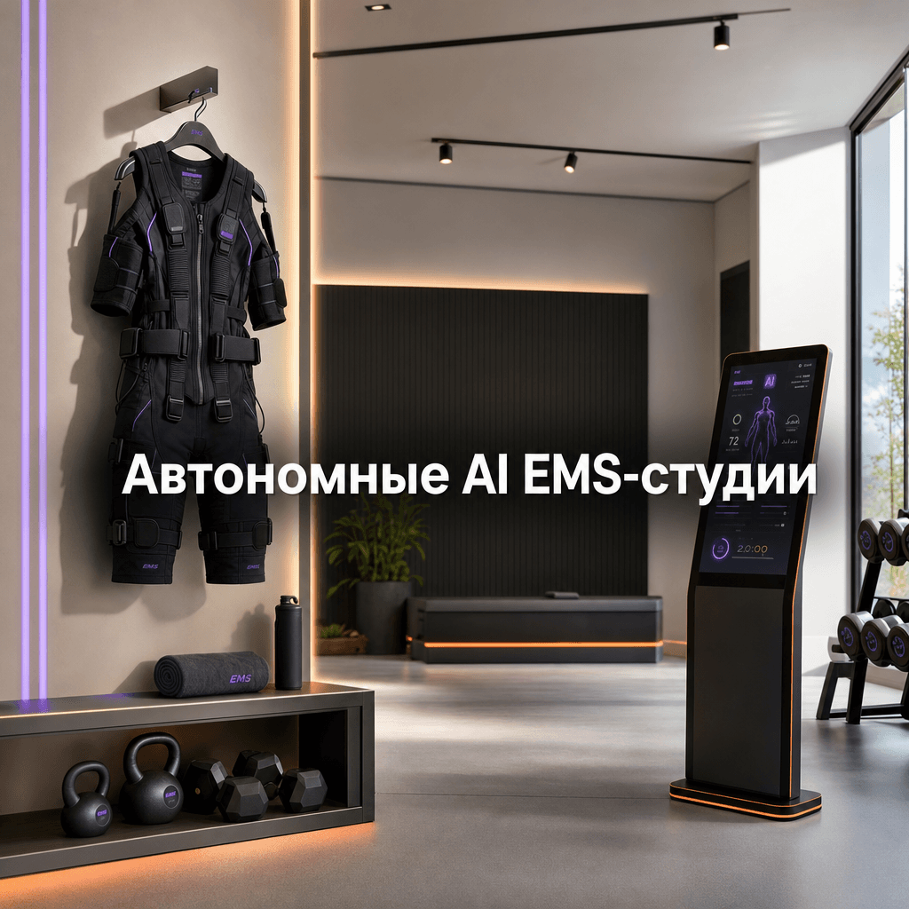 Автономные AI EMS-студии: главный фитнес-тренд 2026 года